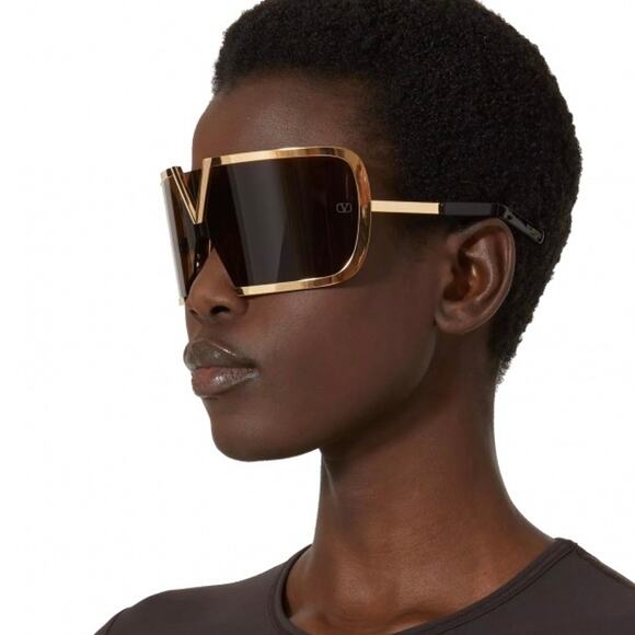 New! VALENTINO Sunglasses V-ROMASK VLS-120B, Authentic - Picture 1 of 15